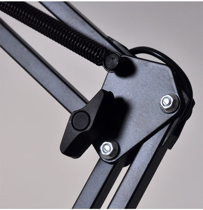 Lámpara de Escritorio Articulada con Brazo Extensible y Pinza Giratoria - Image 8