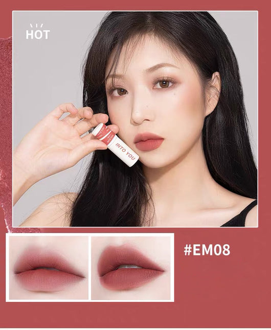 Brillo Labial Mate Aterciopelado de Larga Duración Impermeable Dual - Image 26