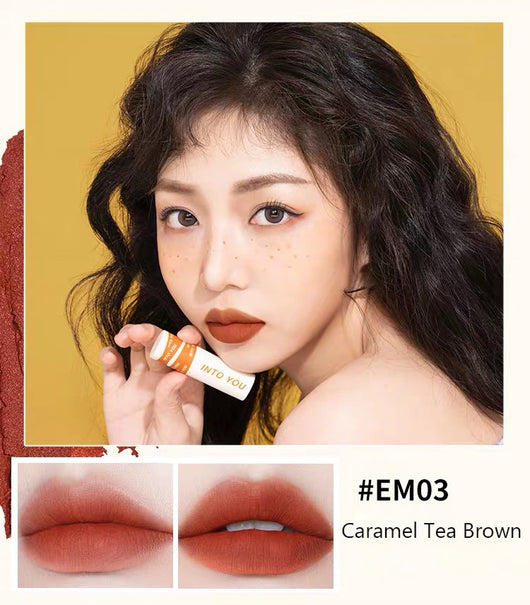 Brillo Labial Mate Aterciopelado de Larga Duración Impermeable Dual - Image 29
