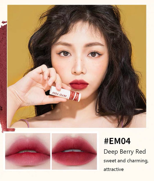 Brillo Labial Mate Aterciopelado de Larga Duración Impermeable Dual - Image 30