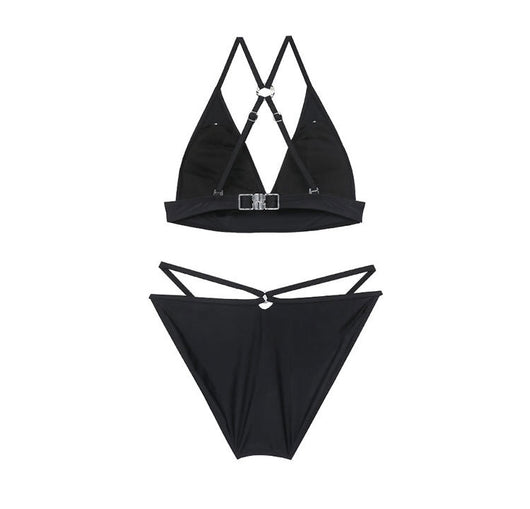 Bikini Dividido con Escote Profundo Ajustado para Mujer - Traje de Baño Sexy Primavera - Image 13