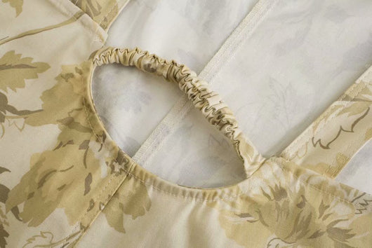 Overol Largo Floral Suelto con Bolsillos Dobles para Mujer - Image 14