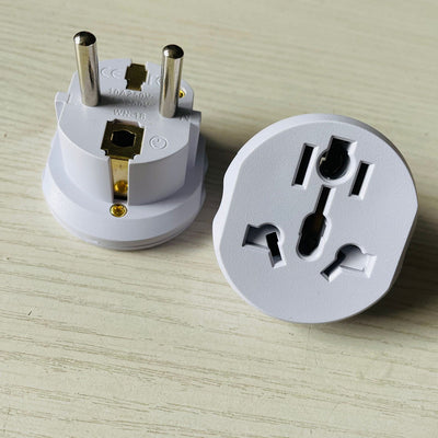 Adaptador de Corriente Multiesándar 16A - Enchufe Alemán a Europeo, Francés y Coreano - Image 8