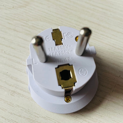 Adaptador de Corriente Multiesándar 16A - Enchufe Alemán a Europeo, Francés y Coreano - Image 9