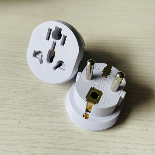 Adaptador de Corriente Multiesándar 16A - Enchufe Alemán a Europeo, Francés y Coreano - Image 11