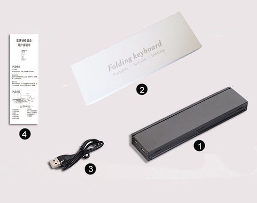 Teclado Bluetooth Ultrafino Plegable - Image 13