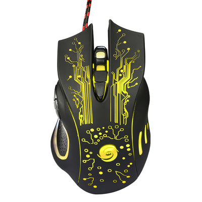 Ratón Gaming USB 5500 DPI con 7 Botones, Retroiluminación LED y Diseño Ergonómico - Image 6