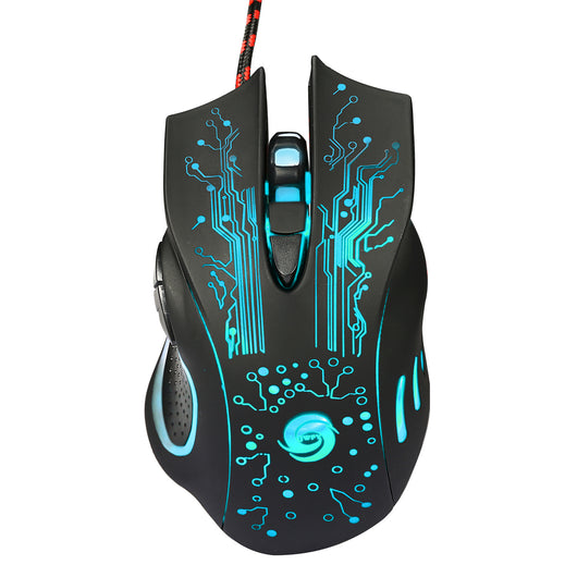 Ratón Gaming USB 5500 DPI con 7 Botones, Retroiluminación LED y Diseño Ergonómico - Image 9