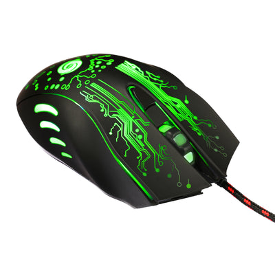 Ratón Gaming USB 5500 DPI con 7 Botones, Retroiluminación LED y Diseño Ergonómico - Image 15