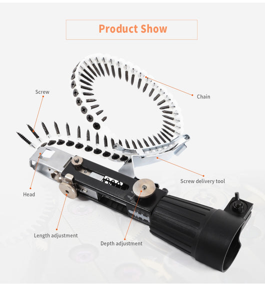 Motosierra Eléctrica con Tornillo de Potencia - Image 8