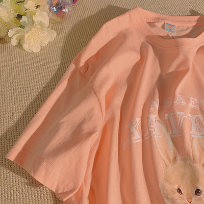 Camiseta Casual Estampado Conejito - Diseño Moderno y Cómodo - Image 20
