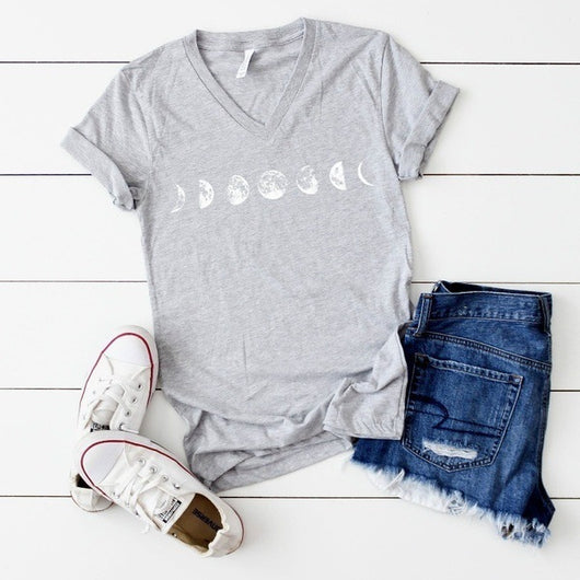 Playera Oversized Luna y Estrellas - Diseño Literario Minimalista - Image 9
