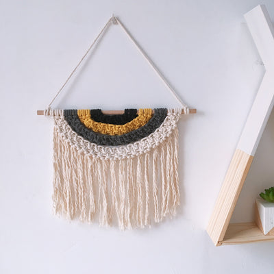 Tapiz Tejido a Mano en Algodón con Borlas Decorativas - Image 11