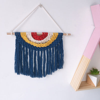 Tapiz Tejido a Mano en Algodón con Borlas Decorativas - Image 13