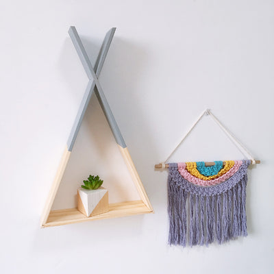 Tapiz Tejido a Mano en Algodón con Borlas Decorativas - Image 15