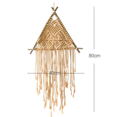 Tapiz de Macramé Nórdico para Pared - Decoración Interior Artesanal - Image 10