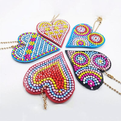 Llavero de Pintura de Diamantes DIY - Joya Personalizada - Image 8