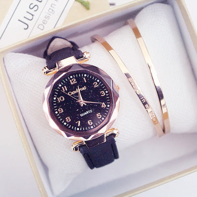 Reloj para Dama Estilo Coreano Casual y Sencillo Cielo Estrellado - Image 7