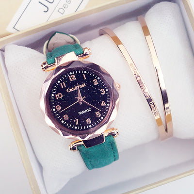 Reloj para Dama Estilo Coreano Casual y Sencillo Cielo Estrellado - Image 11