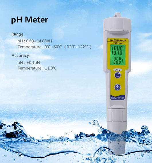 Medidor de pH Portátil Resistente al Agua PH-618 - Image 6