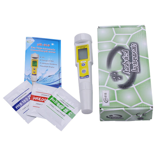Medidor de pH Portátil Resistente al Agua PH-618 - Image 11