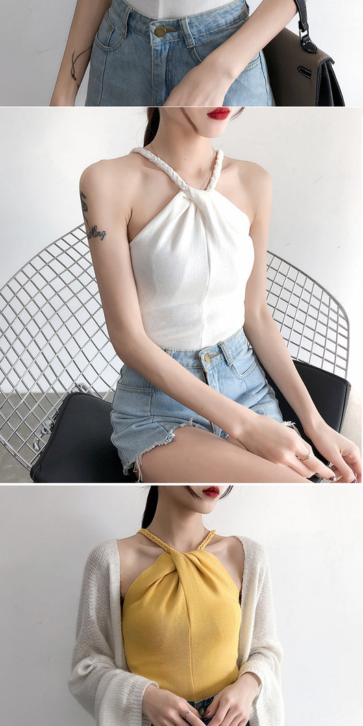 Blusa Tejida Hombro Descubierto para Mujer - Diseño Sexy y Moderno - Image 11