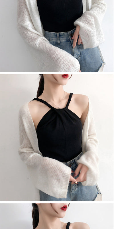 Blusa Tejida Hombro Descubierto para Mujer - Diseño Sexy y Moderno - Image 15