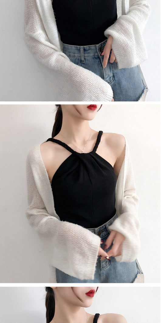 Blusa Tejida Hombro Descubierto para Mujer - Diseño Sexy y Moderno - Image 15