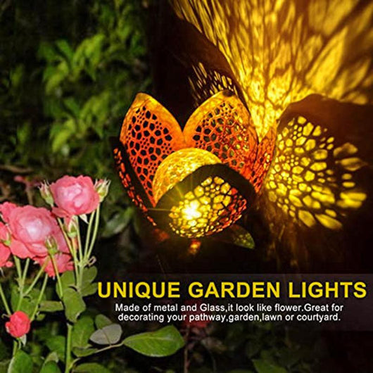 Luz Solar Decorativa con Forma de Flor - Image 11