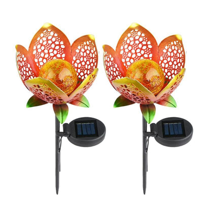 Luz Solar Decorativa con Forma de Flor - Image 15