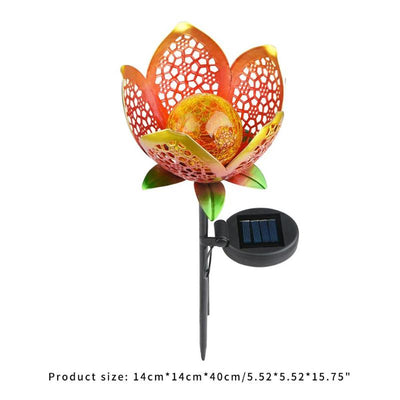 Luz Solar Decorativa con Forma de Flor - Image 16