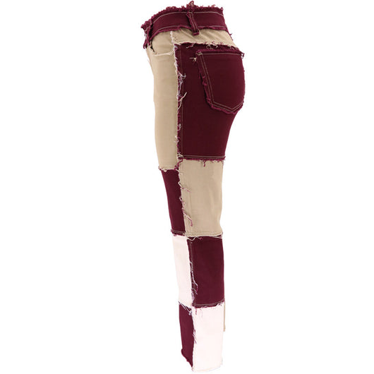 Pantalones Vaqueros Talle Alto Pierna Ancha Mujer Diseño Moderno - Image 17