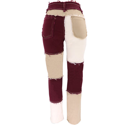 Pantalones Vaqueros Talle Alto Pierna Ancha Mujer Diseño Moderno - Image 18