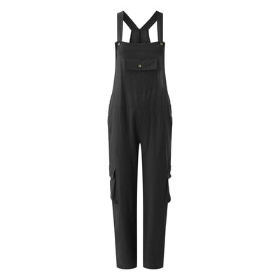 Overol Cargo Multibolsillos para Mujer - Estilo Casual - Image 17