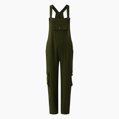 Overol Cargo Multibolsillos para Mujer - Estilo Casual - Image 19