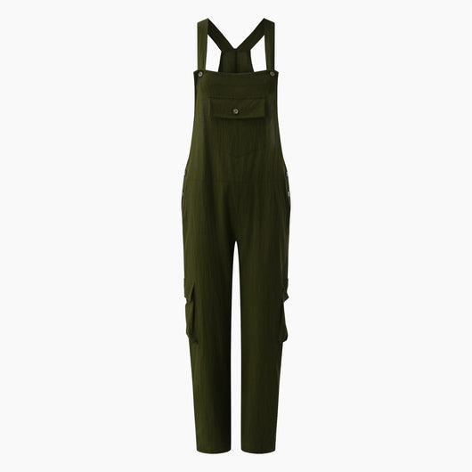 Overol Cargo Multibolsillos para Mujer - Estilo Casual - Image 19