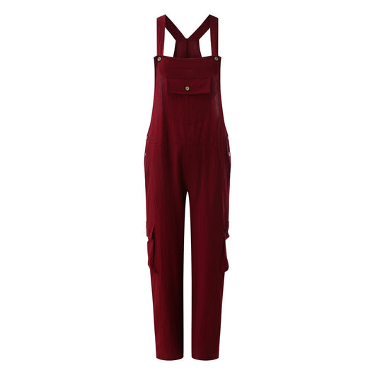 Overol Cargo Multibolsillos para Mujer - Estilo Casual - Image 21