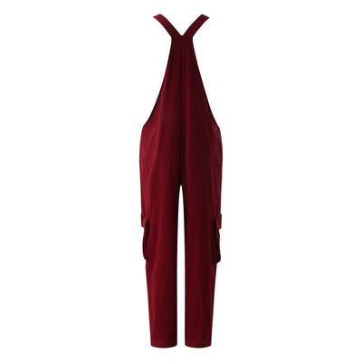 Overol Cargo Multibolsillos para Mujer - Estilo Casual - Image 22
