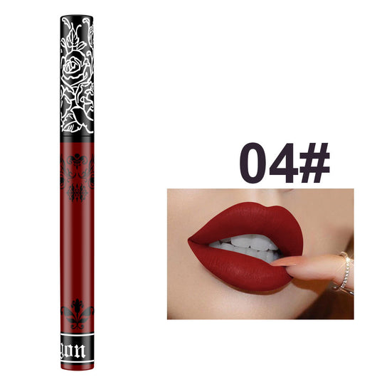 Brillo Labial Mate Tatuaje Resistente al Agua Sin Transferencia - Image 20
