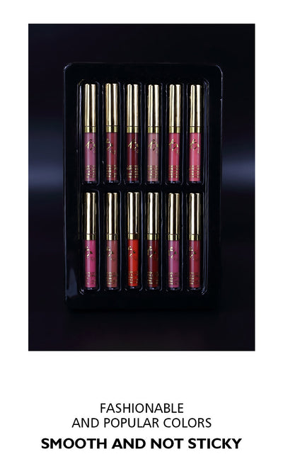 Set de 12 Labiales Mate de Larga Duración en Caja de Regalo - Image 13
