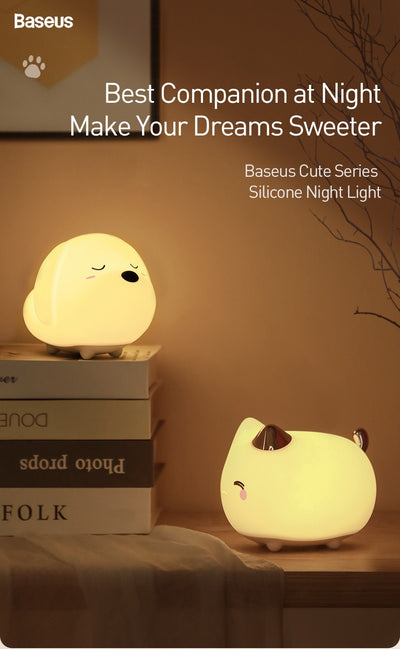 Lámpara LED Nocturna Baseus Love - Diseño Adorable - Image 10
