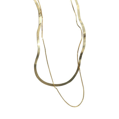 Collar Doble de Plata 925 Estilo Serpiente Retro-Urbano - Image 15