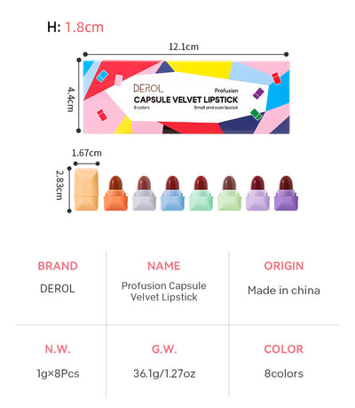 Set de Labiales Mini Mate Star Candy en Cápsula - Image 33