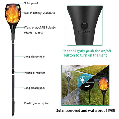 Lámpara Solar LED para Jardín con Sensor de Movimiento - Image 10