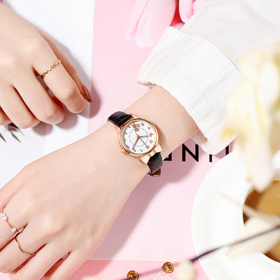 Reloj de Gato Kawaii Luminoso para Estudiantes - Diseño Viral con Correa de Malla - Image 12
