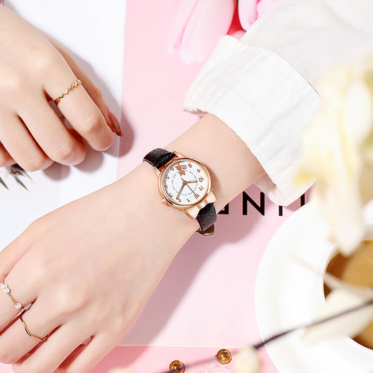 Reloj de Gato Kawaii Luminoso para Estudiantes - Diseño Viral con Correa de Malla - Image 12