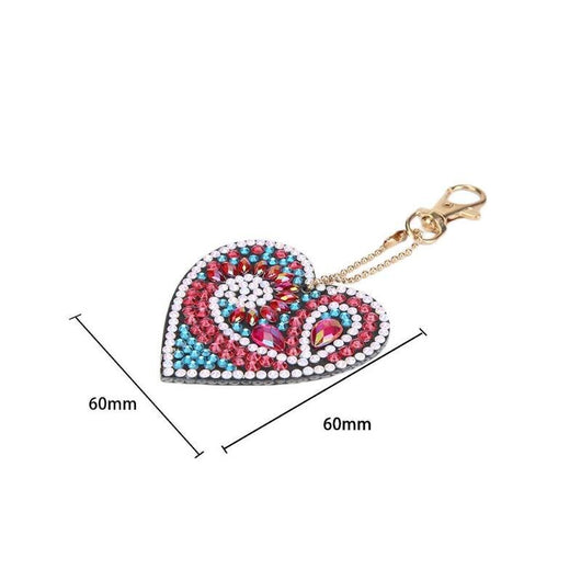 Kit DIY Llavero Navideño con Diamantes de Formas Especiales - Image 15