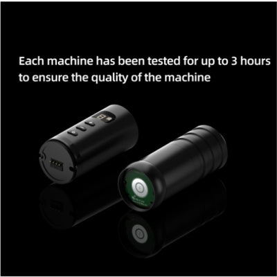 Black wireless tattoo pen with a digital display showing '8' and a battery icon, plus control buttons. - Image 14