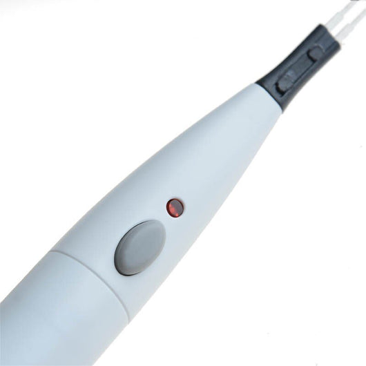 AZDENT A-Blade dental gutta percha cutter set with white charging base, handheld pen, and four replacement tips. - Image 8