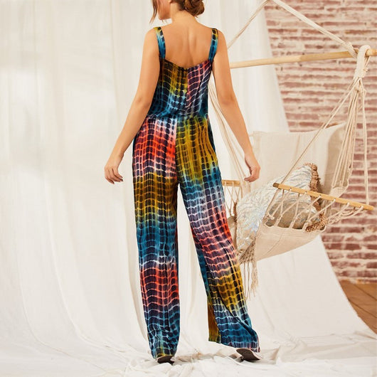 Overol Suelto para Mujer con Degradado de Colores - Image 17